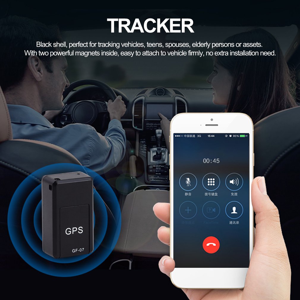 Mini GPS Tracker With Mobile App